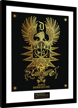 Zarámovaný plagát Fantastic Beasts - Albus Dumbledore