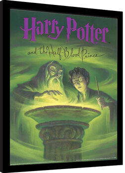 Zarámovaný plagát Harry Potter - The Half-Blood Prince Book