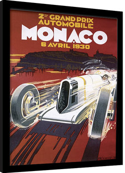 Zarámovaný plagát MONACO (1)