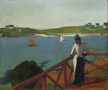 Obraz na plátně Afternoon at Saint-Briac, 1887