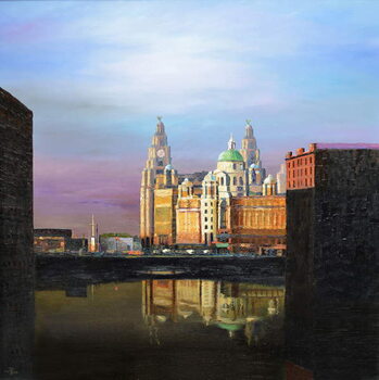 Obraz na plátně Albert Dock, Liverpool, 2008