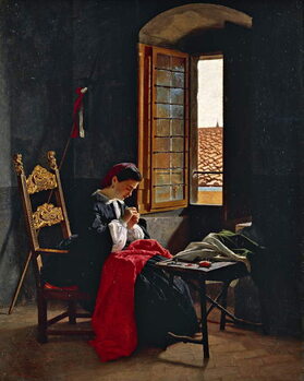 Obraz na plátně April 26 1859 in Florence, 1861