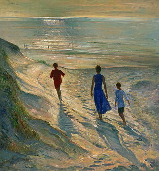 Obraz na plátně Beach Walk, 1994