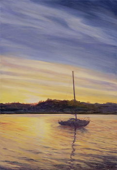 Obraz na plátně Boat at Rest, 2002