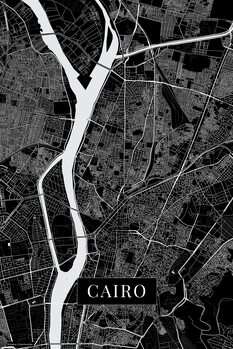 Obraz na plátně Cairo black