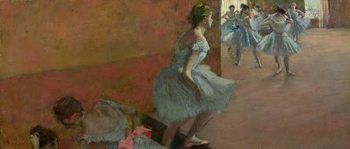 Obraz na plátně Dancers Ascending a Staircase, c.1886-88