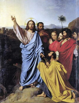 Obraz na plátně Delivery of the Keys to St Peter