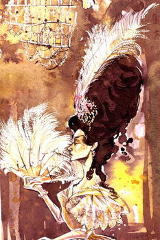 Obraz na plátně Eugene Onegin - illustration of the character Tatyana