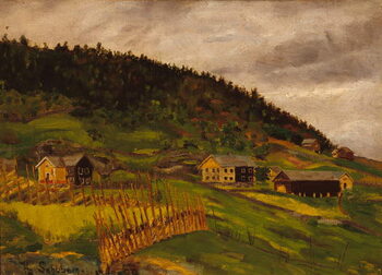 Obraz na plátně Hegge in Valdres