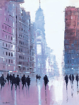 Obraz na plátně Jon Barker - Manhattan Reflections