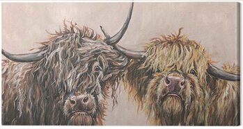 Obraz na plátně Louise Brown - Nosey Cows