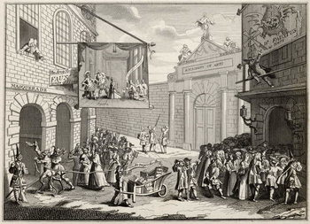 Obraz na plátně Masquerades and Operas, Burlington Gate,