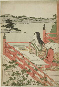 Obraz na plátně Murasaki Shikibu, 1779 - 1789