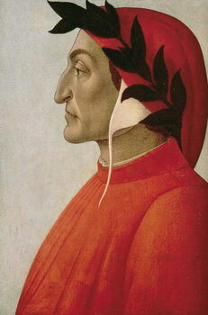 Obraz na plátně Portrait of Dante
