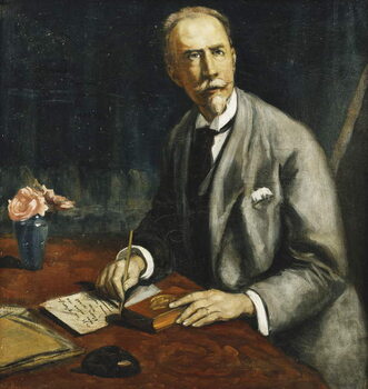 Obraz na plátně Portrait of Emile Bauman, 1927