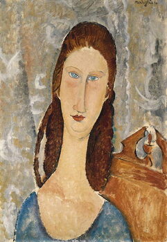 Obraz na plátně Portrait of Jeanne Hebuterne