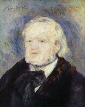 Obraz na plátně Portrait of Richard Wagner (1813-83) 1882
