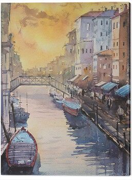 Obraz na plátně Rajan Dey - Venice in Late Afternoon