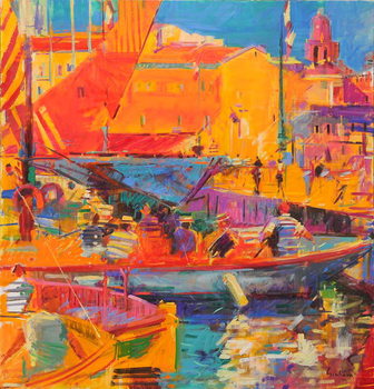 Obraz na plátně Saint-Tropez in May, 2020