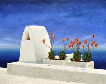 Obraz na plátně Santorini 11, 2010