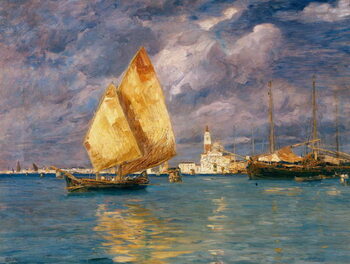 Obraz na plátně St. George's Marina