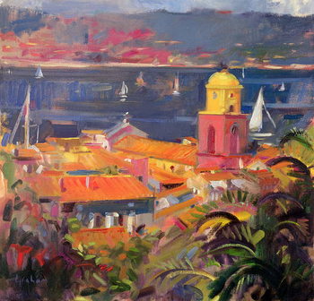 Obraz na plátně St Tropez Sailing, 2002
