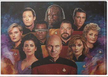 Obraz na plátně Star Trek - The Next Generation - 50th Anniversary