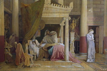 Obraz na plátně Stratonice or Antiochus' illness
