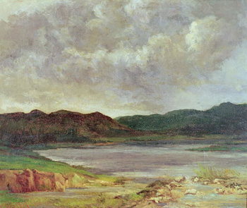 Obraz na plátně The Black Lake, 1872