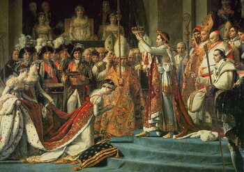 Obraz na plátně The Consecration of the Emperor Napoleon