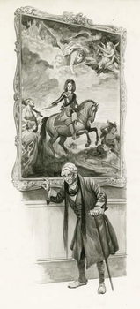 Obraz na plátně The Duke of Marlborough as an old man