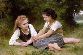 Obraz na plátně The Nut Gatherers, 1882