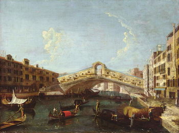Obraz na plátně The Rialto in Venice
