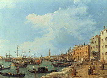Obraz na plátně The Riva Degli Schiavoni, 1724-30