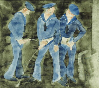 Obraz na plátně Three Sailors,