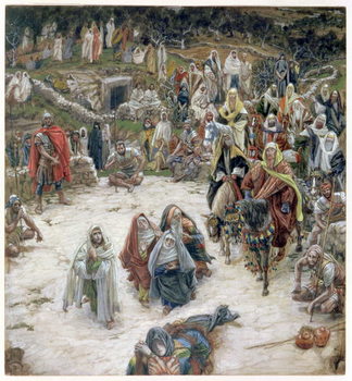 Obraz na plátně What Christ Saw from the Cross
