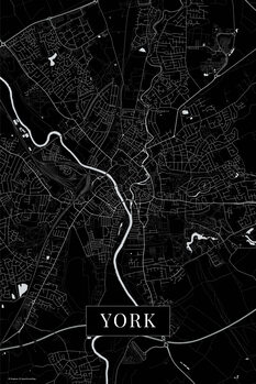 Obraz na plátně York black