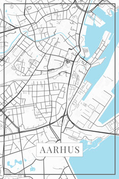 Obraz na plátně Aarhus white