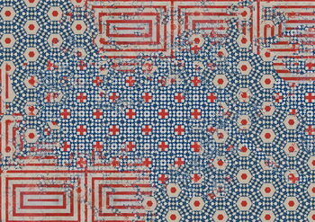 Obraz na plátně Abstract Flag, 2014