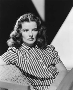 Obraz na plátně Actress Katharine Hepburn