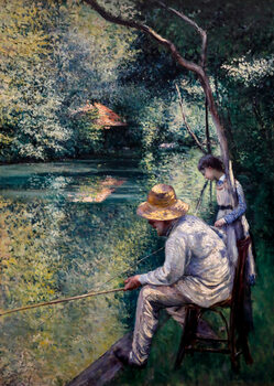 Obraz na plátně Angling, 1878