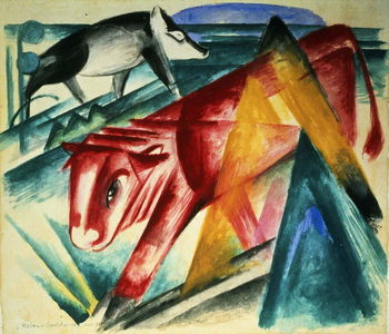 Obraz na plátně Animals, 1913