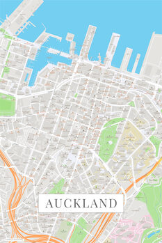 Obraz na plátně Auckland color