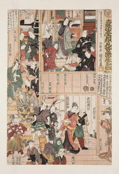 Obraz na plátně Backstage at the Season Opening Performance