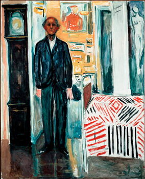 Obraz na plátně Between the Bed and the Clock