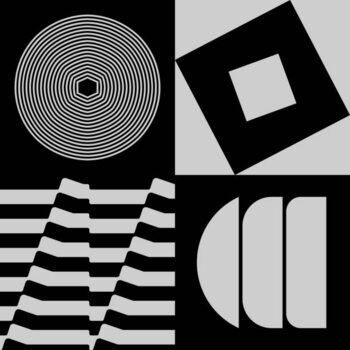 Obraz na plátně Brutalism Design Abstract Vector Pattern