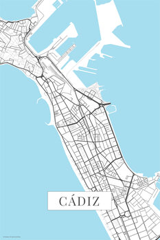 Obraz na plátně Cadiz white