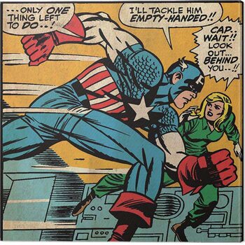 Obraz na plátně Captain America - Empty Handed