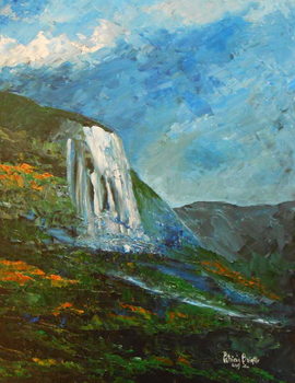 Obraz na plátně Caskad lakay, 2015