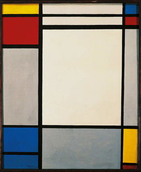 Obraz na plátně Composition, 1931, by Piet Mondrian .
